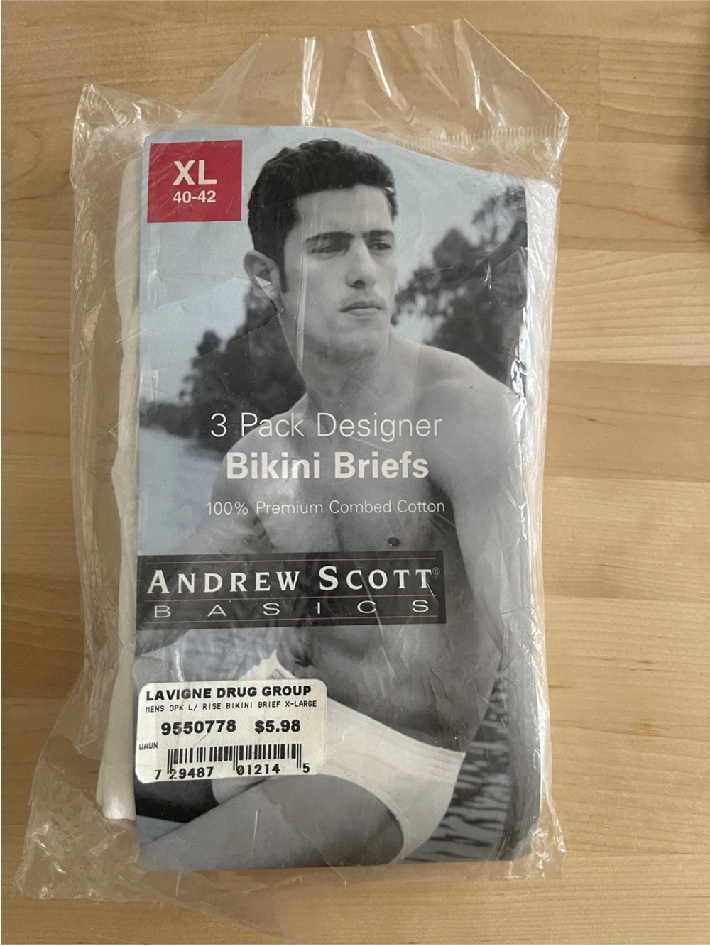 Vintage men’s bikini brief 3pk
